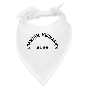 Quantum Mechanics - Est. 1925 (Half-Kreis) - Bandana - Weiß - Vorne