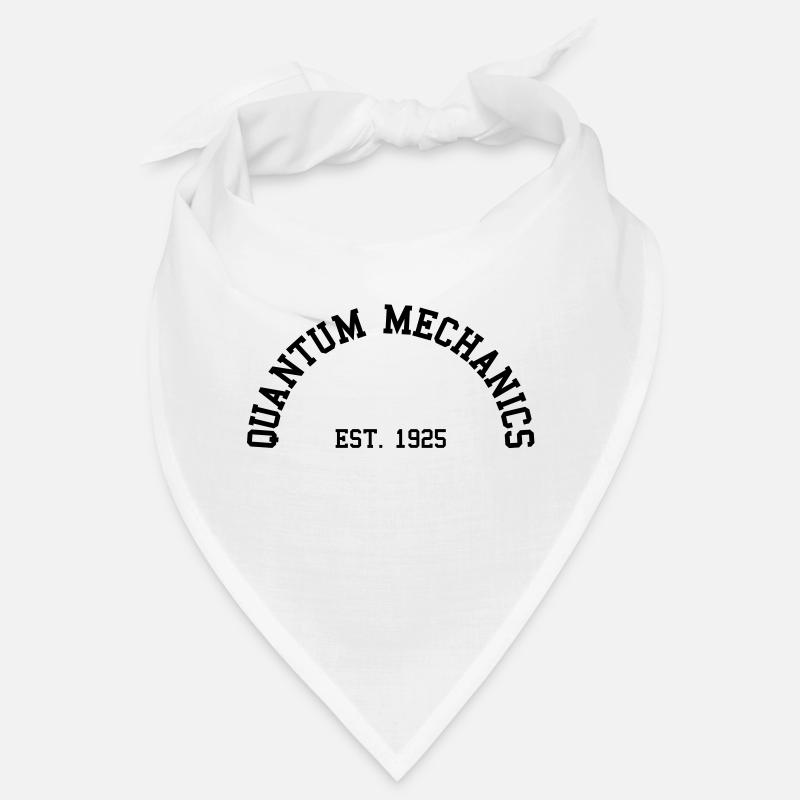 Mécanique quantique - Est. 1925 (demi-cercle) Bandana