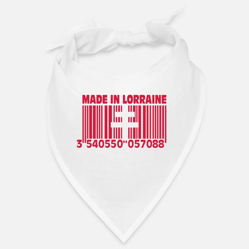 Made in Lorraine II - Bandana - white
