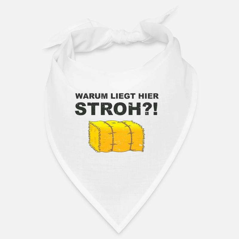 Why is here straw!? Bandana