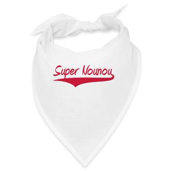 Super Nanny! - Bandana - Weiß - Vorne