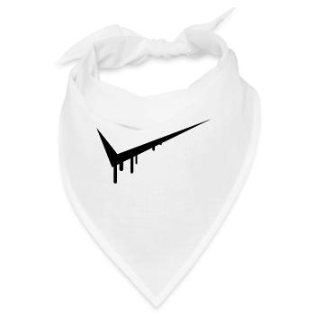 Graffiti Tick - Bandana - Weiß - Vorne