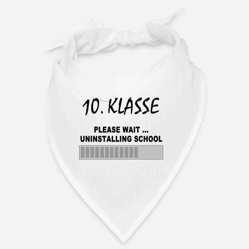 10. Klasse Abschluss Schule Lustiges Geschenk Bandana