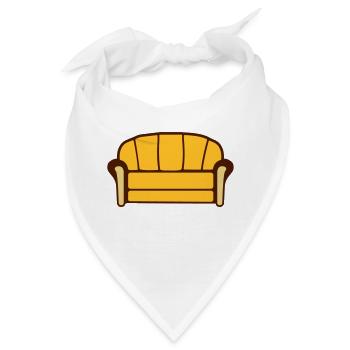 Couch - Bandana - Weiß - Vorne