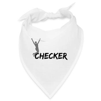 checker - Bandana - Weiß - Vorne