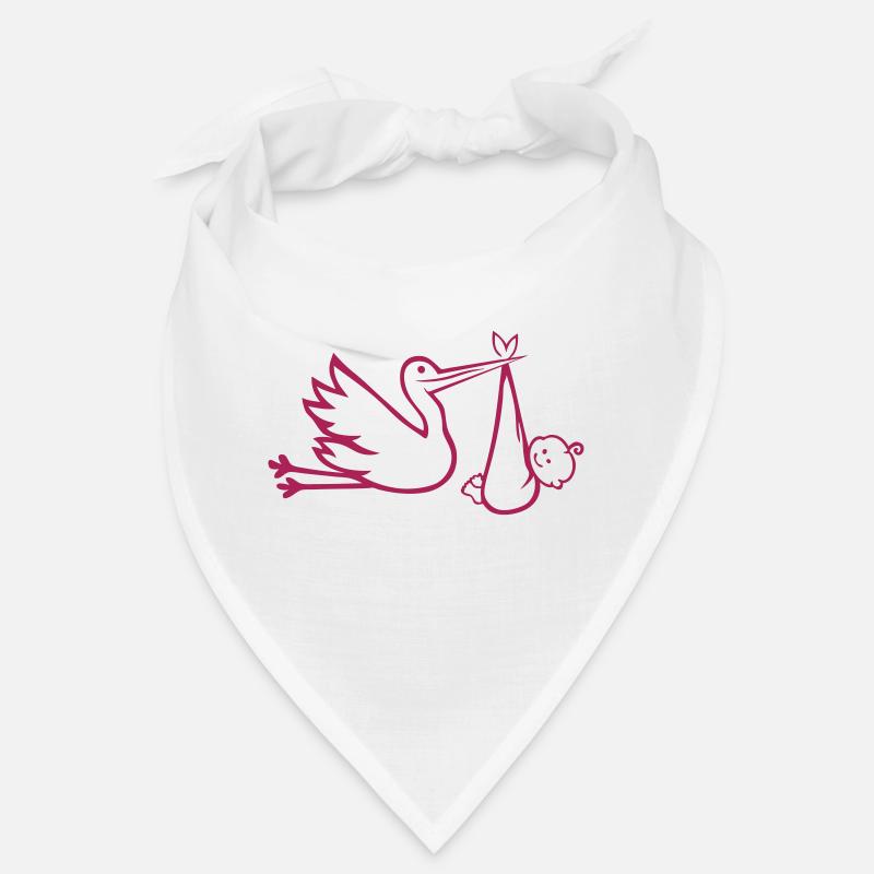 stork bebe birth Bandana