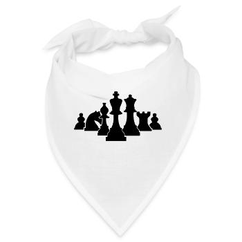 schach figuren - Bandana - Weiß - Vorne