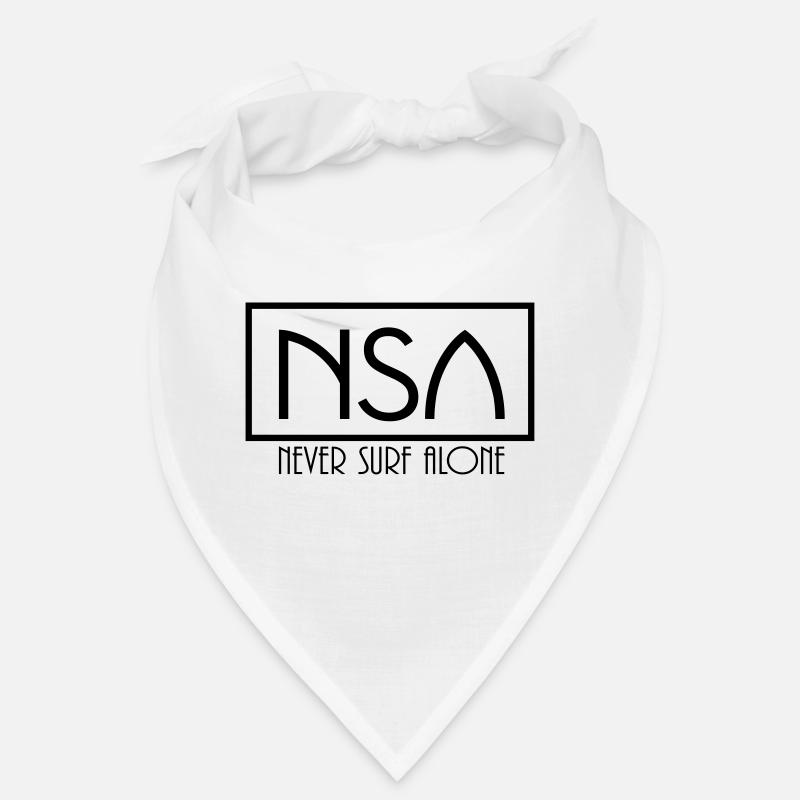 never surf alone Bandana