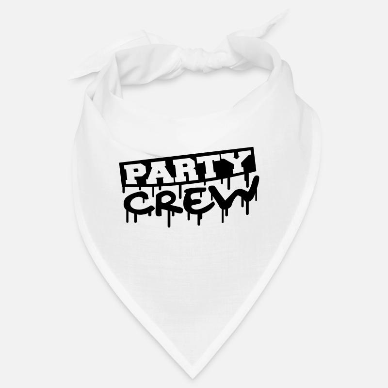 Party Crew Stamp Bandana
