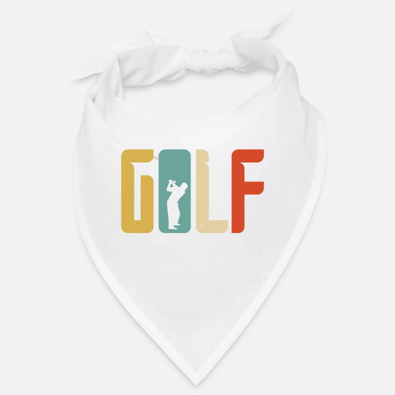 Golf Geschenk Retro Abschlag Bandana