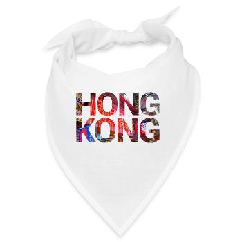 Hongkong - Bandana - Weiß - Vorne
