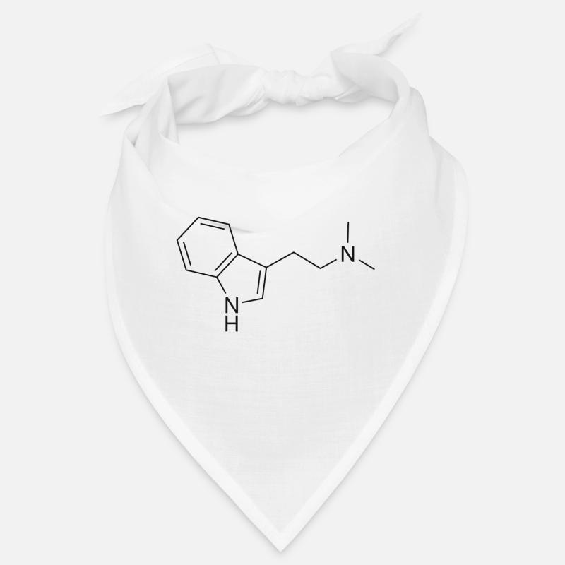 DMT molecule - black Bandana