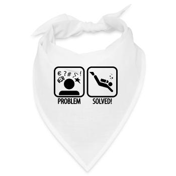 Diving: Problem - Solved! - Bandana - Weiß - Vorne
