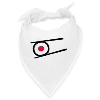 Sushi - Bandana - Weiß - Vorne