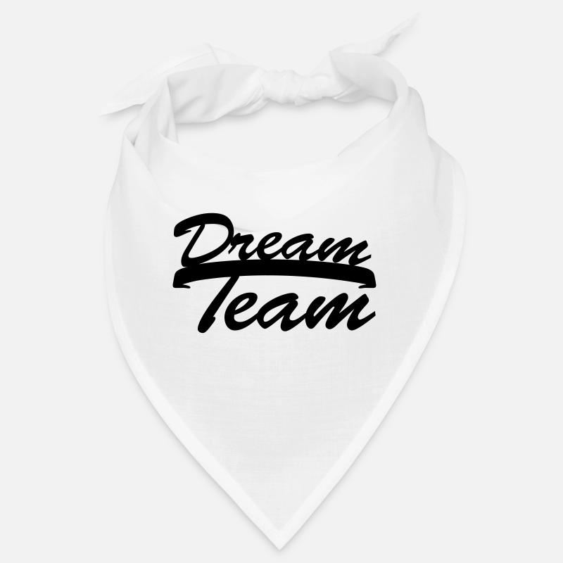 Text Logo Design Schriftzug Paar Dream Team Bandana