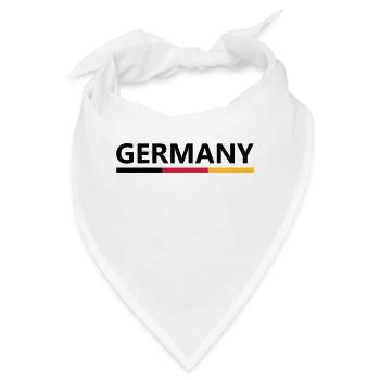 Germany - Bandana - Weiß - Vorne