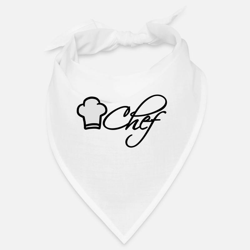 Chef Chef Cap Logo Star Chef Bandana