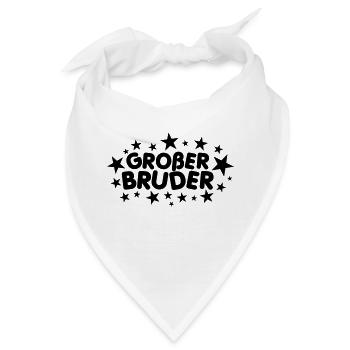 Großer Bruder - Bandana - Weiß - Vorne