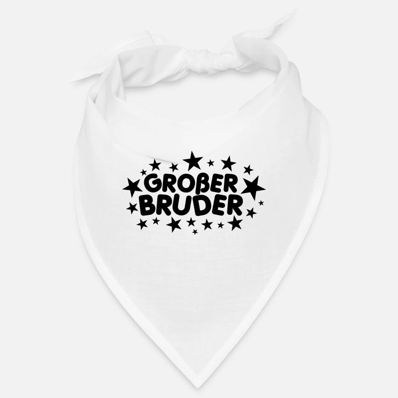 Großer Bruder - Bandana - Weiß