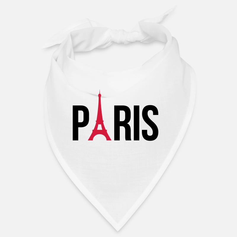 I love Paris, Paris mit Eifelturm Bandana