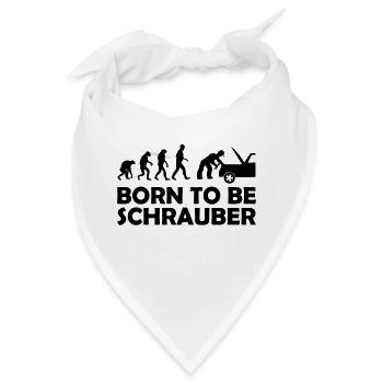 schrauber - Bandana - Weiß - Vorne
