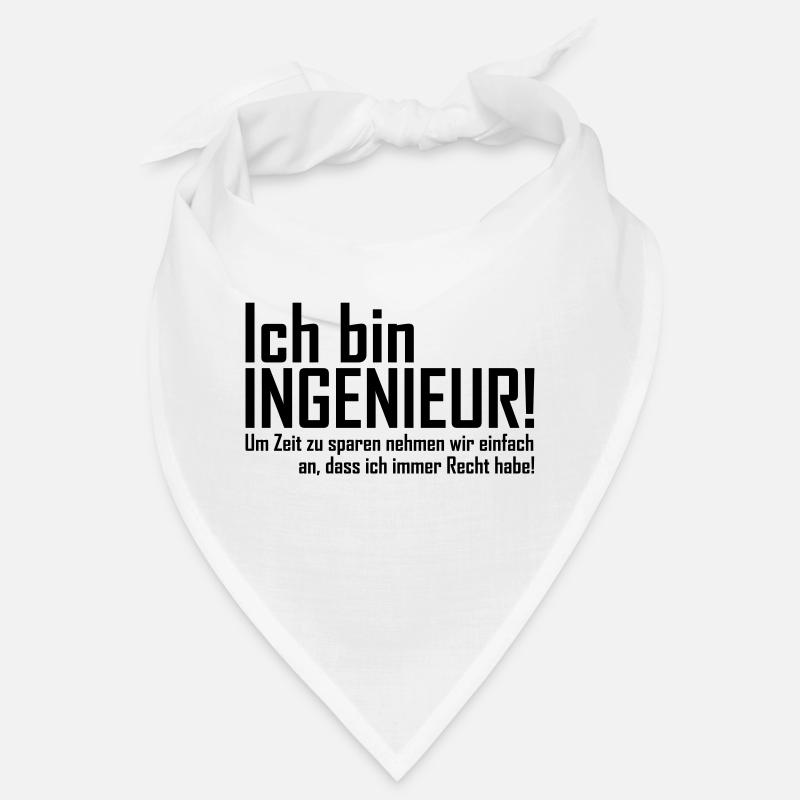 ingenieur - Bandana - Weiß