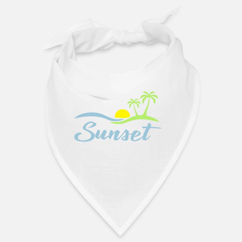 Sunset beach Bandana