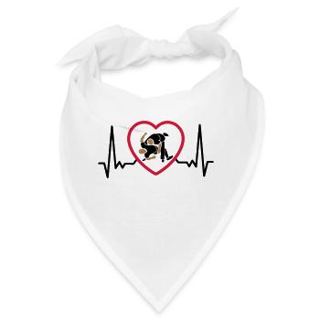 Schwingen - Bandana - Weiß - Vorne