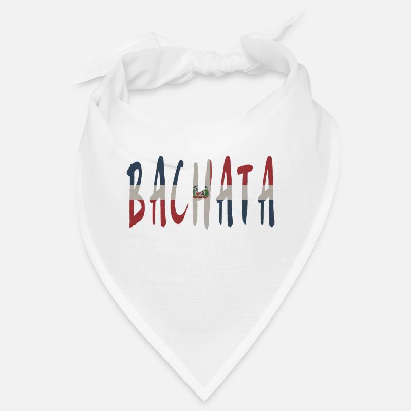 BACHATA RD - Bandana - Weiß