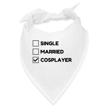 Cosplay / Cosplayer / Manga / Geek - Bandana - Weiß - Vorne