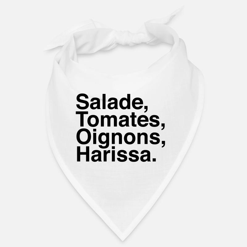 Salade Tomate Oignons Harissa Bandana