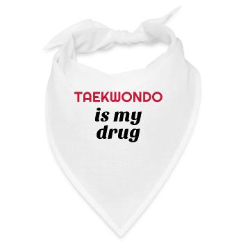 Taekwondo Taekwondoin Tae-Kwon-Do Tae Kwon Do - Bandana - Weiß - Vorne