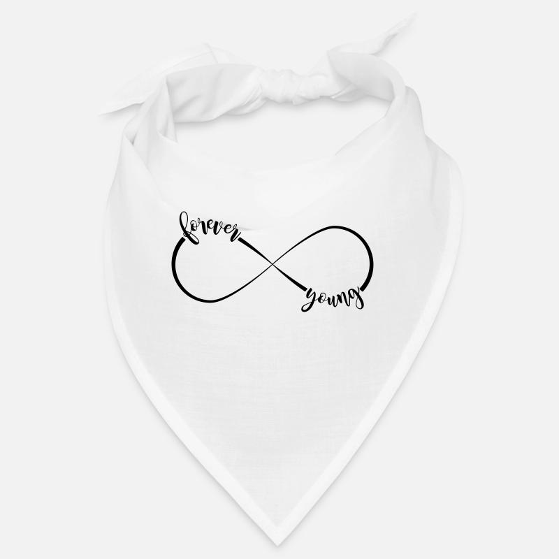 forever young - infinity sign Bandana