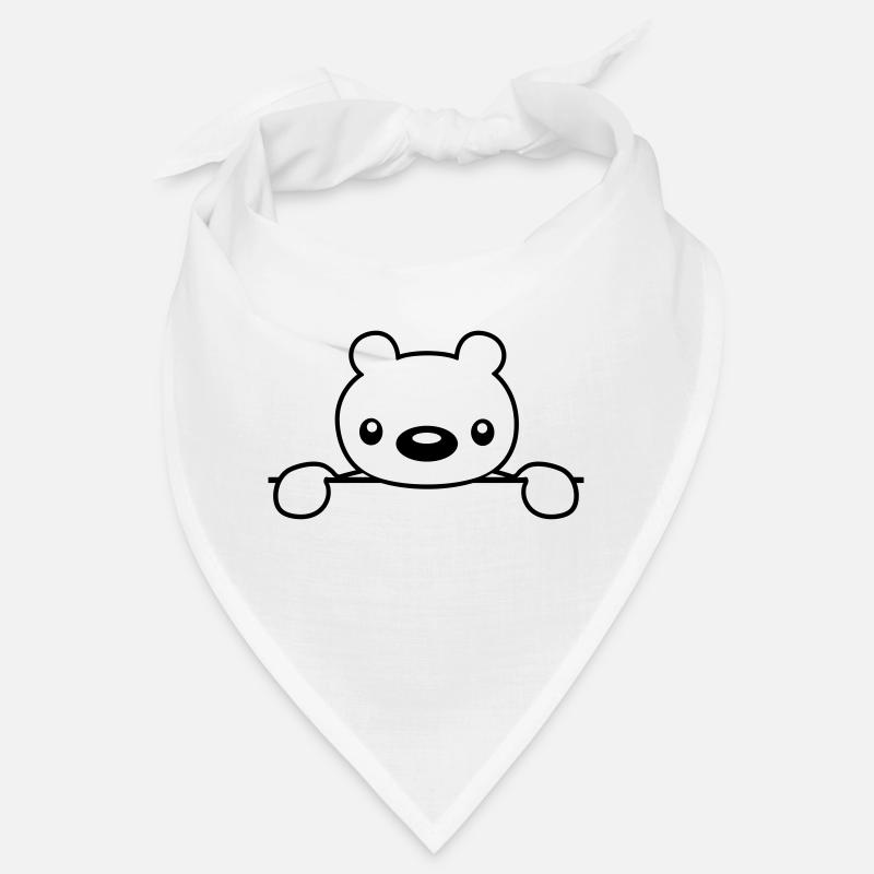 texte champ suesser teddybaer haelt Bandana