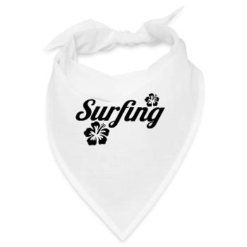 surfing - Bandana - Weiß - Vorne