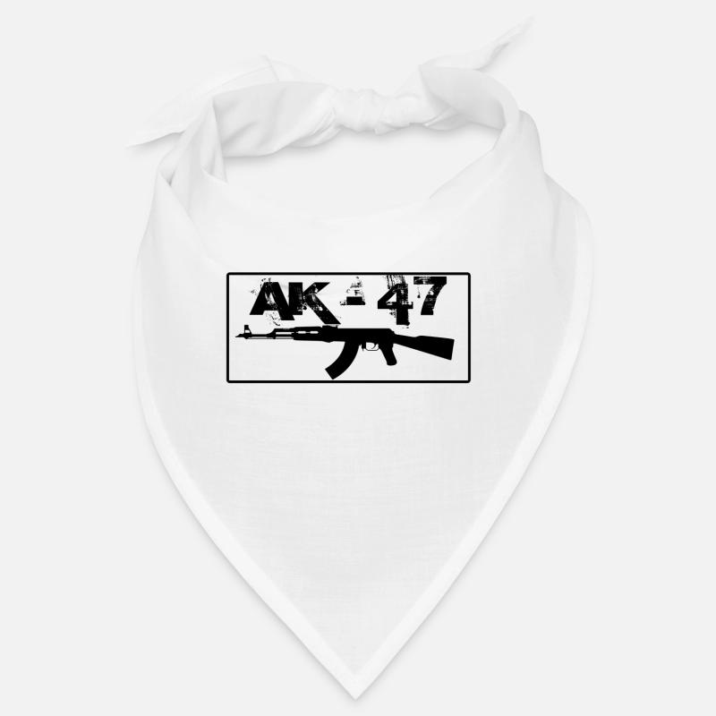 Fusil d'assaut AK 47 Kalashnikov Bandana