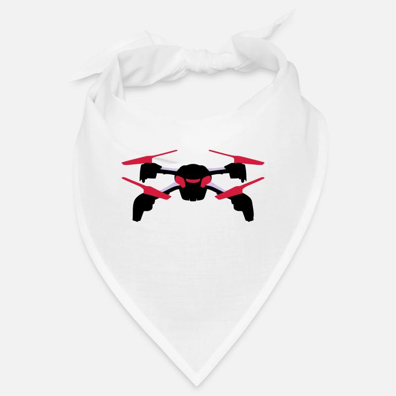 Drone - Bandana - blanc