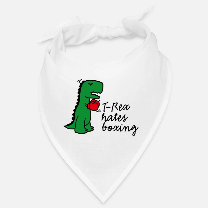 T-Rex hates boxing Boxen Boxhandschuhe Bandana
