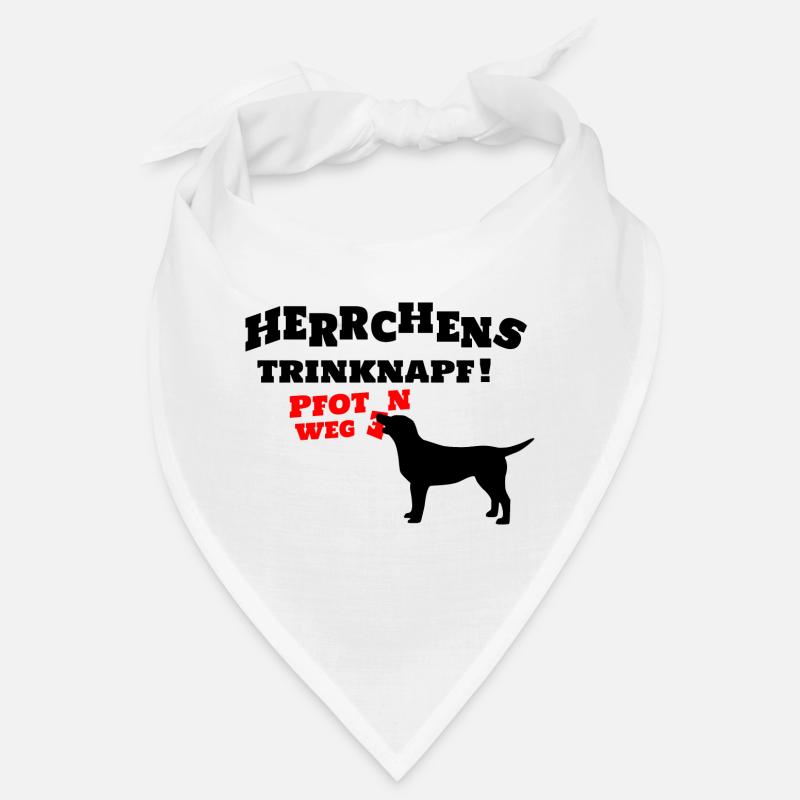 Herrchens Trinknapf ! Bandana