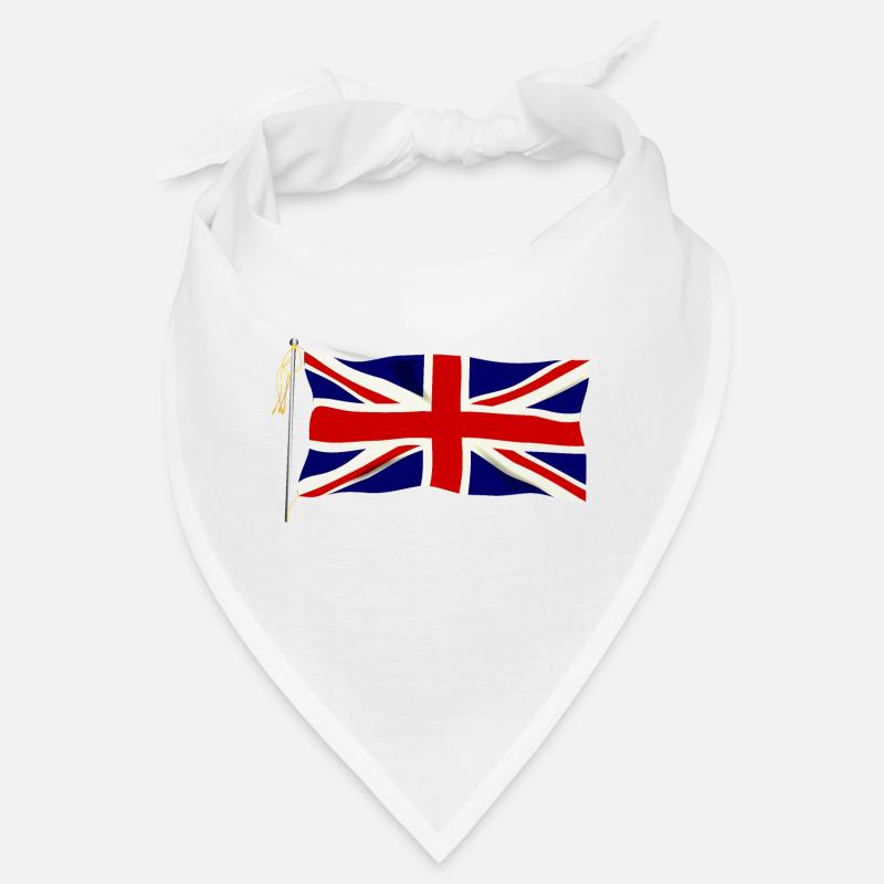 Winkende Union Jack Flagge Bandana