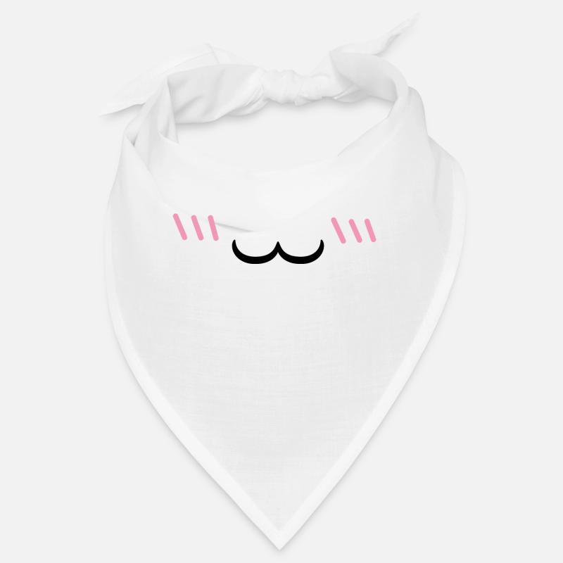 00253 Bouche uwu chat rougi Bandana
