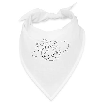 Reise - Bandana - Weiß - Vorne
