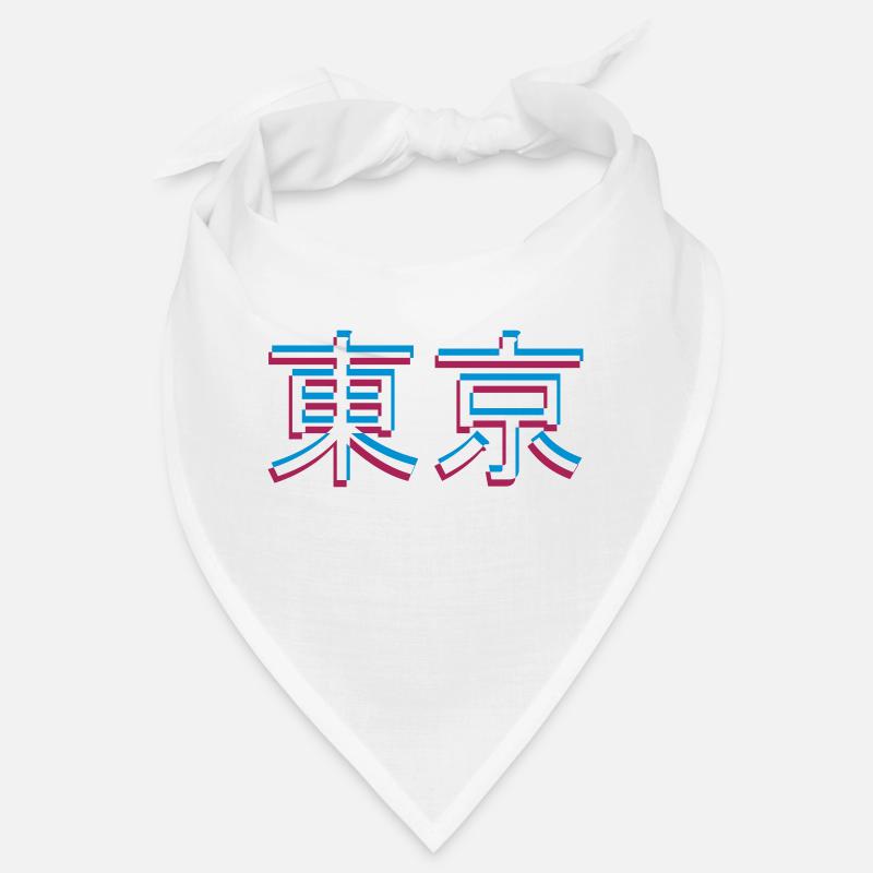 Tokyo 3D effect Bandana