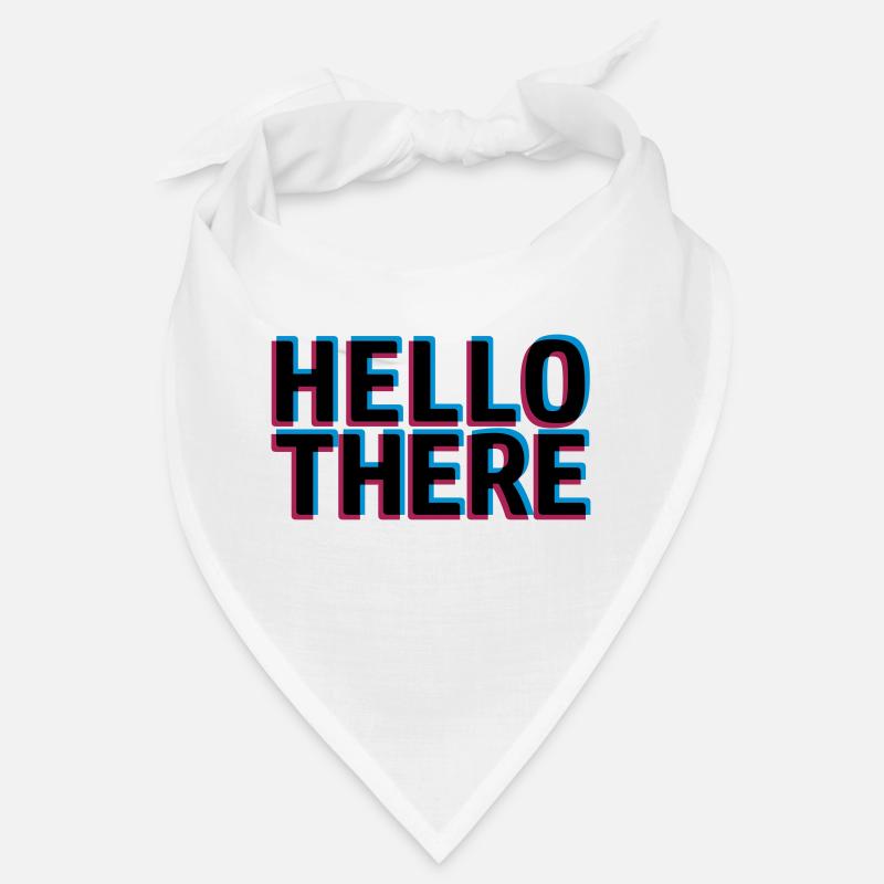 3D Effekt Hello Bandana
