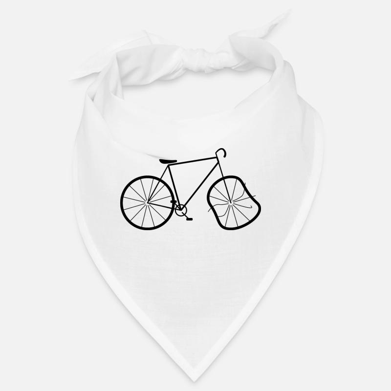 Bicycle with figure eight - crash Bandana
