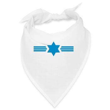 Retro Sportlich Zion - Bandana - Weiß - Vorne