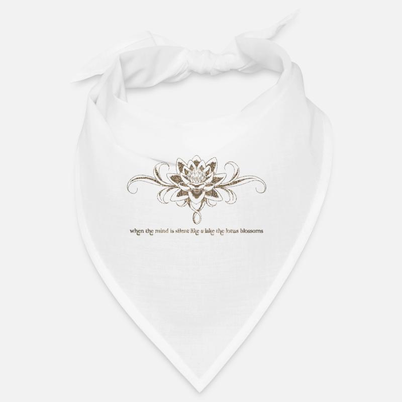 Fleur de lotus Bandana