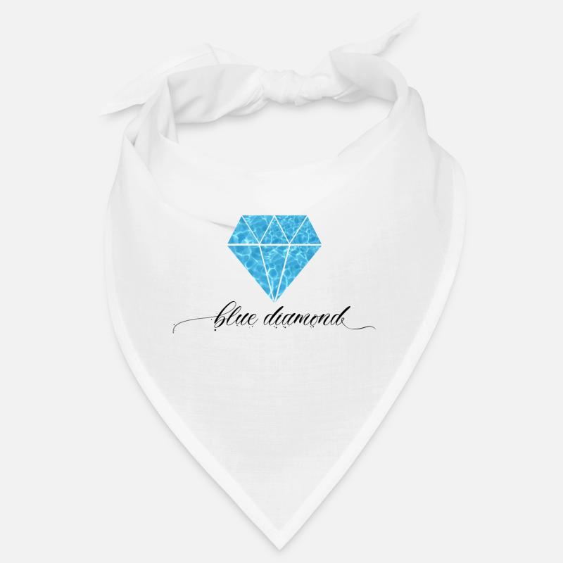 Blue Diamond - Blauer Diamant Bandana