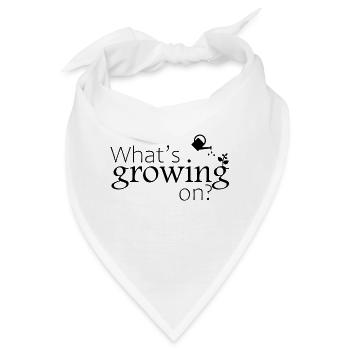 What's growing on? - Bandana - Weiß - Vorne