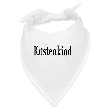 Küstenkind - Bandana - Weiß - Vorne